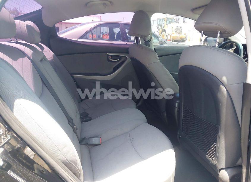 Photo 8 of 2011 Hyundai Elantra GLS (VIN 5NPDH4AEXBH020323)
