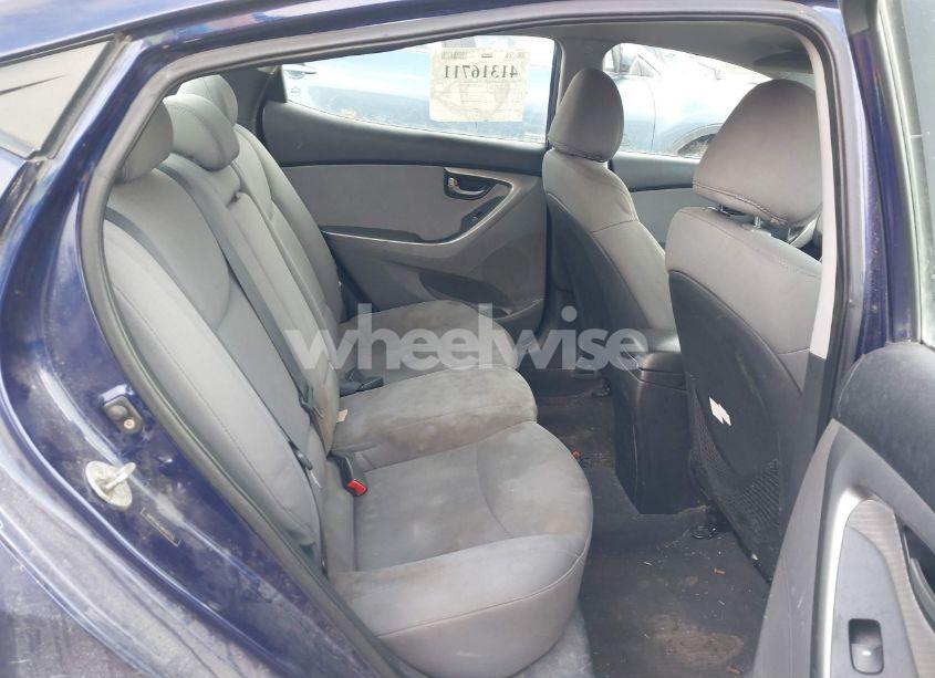 Photo 8 of 2011 Hyundai Elantra GLS (VIN 5NPDH4AEXBH021133)
