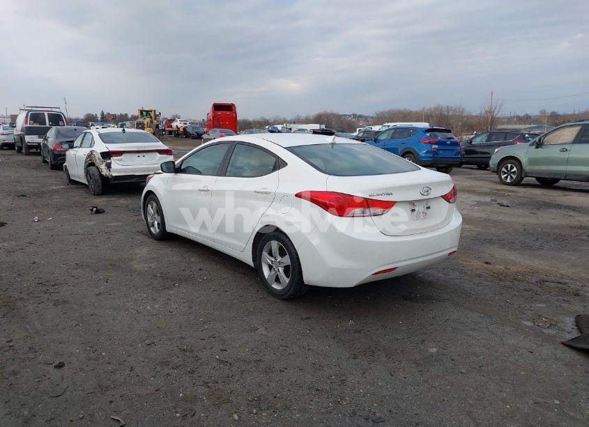 Photo 3 of 2011 Hyundai Elantra GLS (VIN 5NPDH4AEXBH031676)