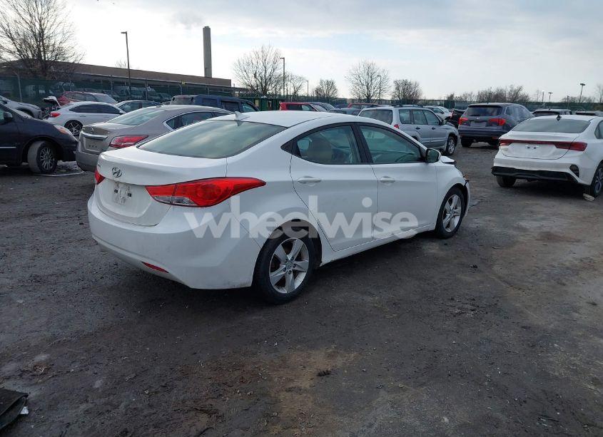 Photo 4 of 2011 Hyundai Elantra GLS (VIN 5NPDH4AEXBH031676)