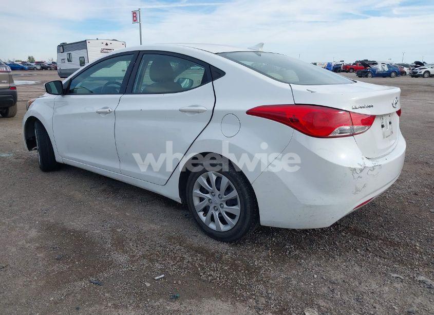 Photo 3 of 2011 Hyundai Elantra GLS (VIN 5NPDH4AEXBH033492)