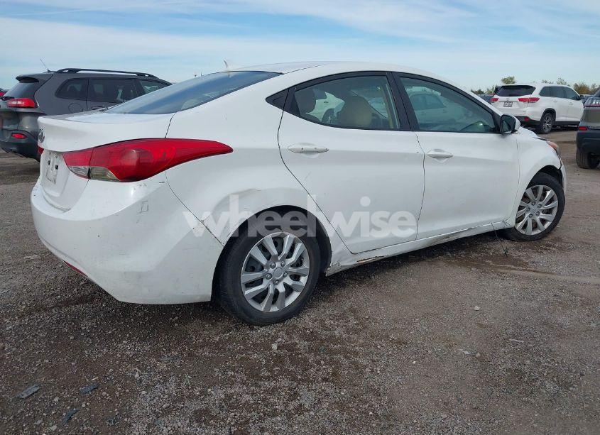 Photo 4 of 2011 Hyundai Elantra GLS (VIN 5NPDH4AEXBH033492)