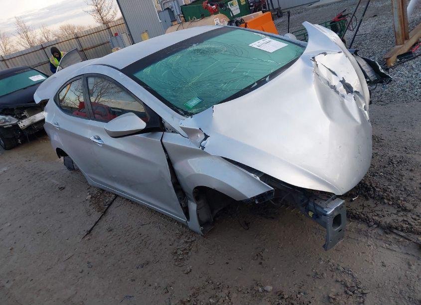 2011 Hyundai Elantra GLS (VIN 5NPDH4AEXBH044427) main photo