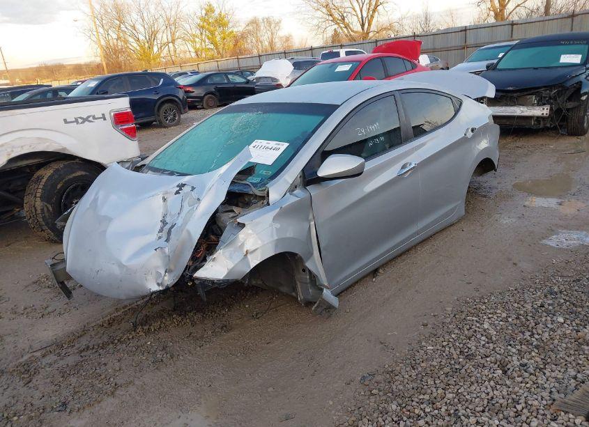 Photo 2 of 2011 Hyundai Elantra GLS (VIN 5NPDH4AEXBH044427)