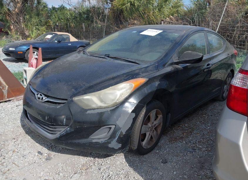 Photo 2 of 2011 Hyundai Elantra GLS (VIN 5NPDH4AEXBH045464)
