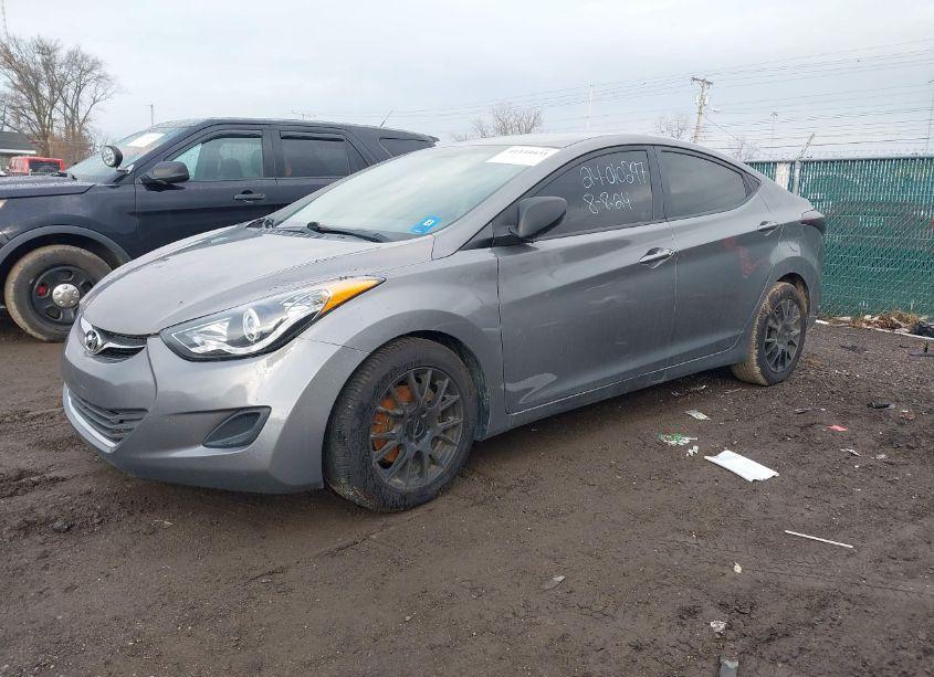 Photo 2 of 2011 Hyundai Elantra GLS (VIN 5NPDH4AEXBH059137)