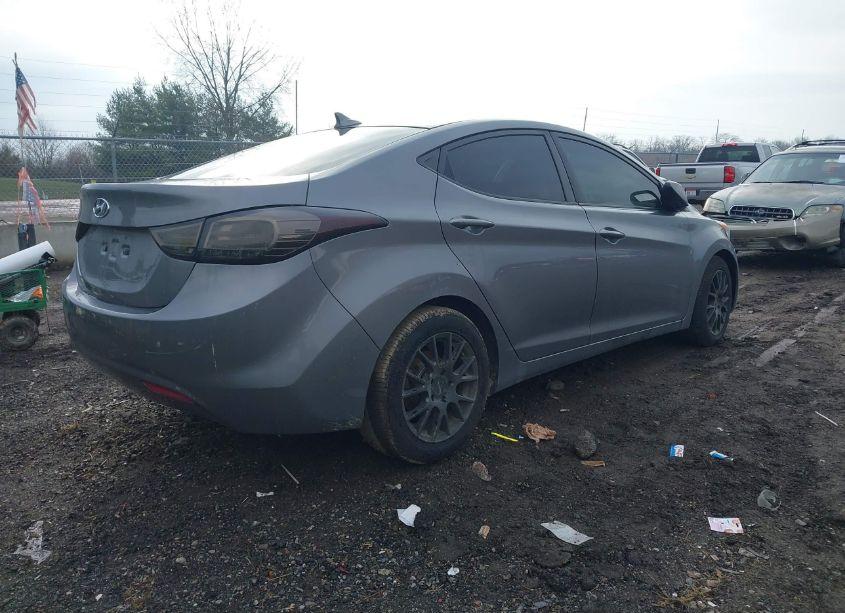 Photo 4 of 2011 Hyundai Elantra GLS (VIN 5NPDH4AEXBH059137)