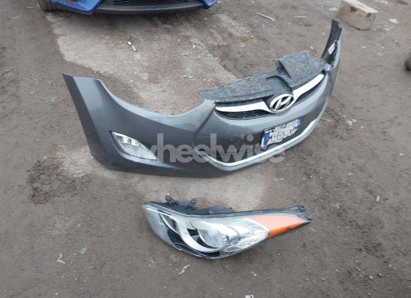 Photo 12 of 2012 Hyundai Elantra GLS (VIN 5NPDH4AEXCH071001)