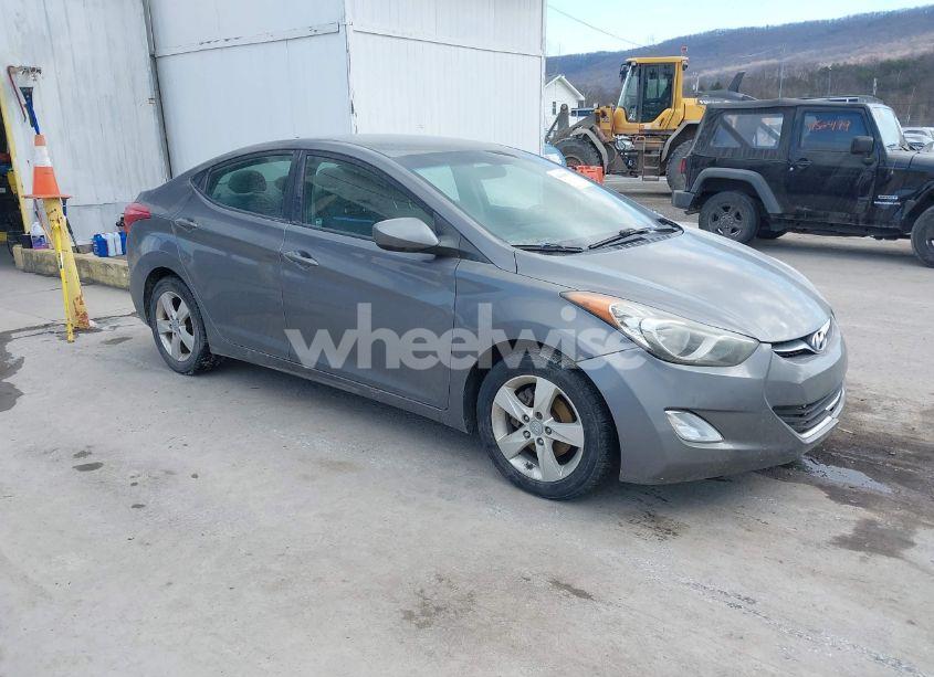 2012 Hyundai Elantra GLS (VIN 5NPDH4AEXCH074707) main photo
