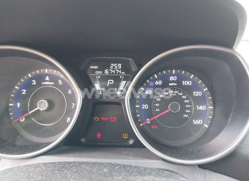 Photo 7 of 2012 Hyundai Elantra GLS (VIN 5NPDH4AEXCH074707)