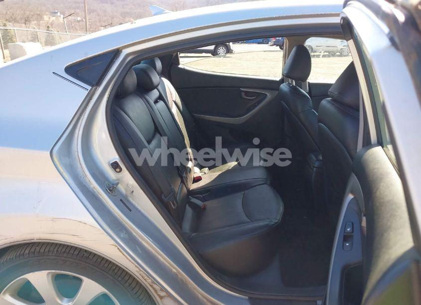 Photo 8 of 2012 Hyundai Elantra LIMITED (VIN 5NPDH4AEXCH082516)