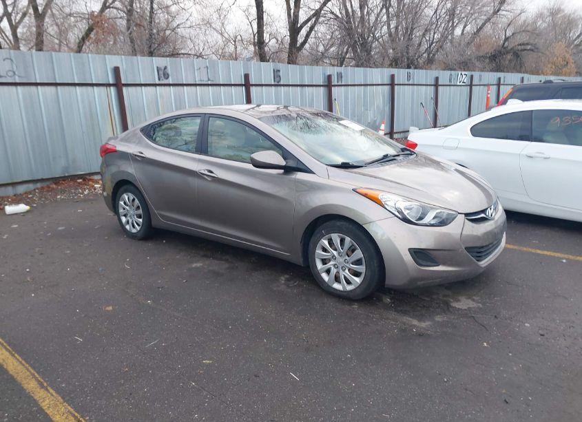 2012 Hyundai Elantra GLS (VIN 5NPDH4AEXCH090065) main photo