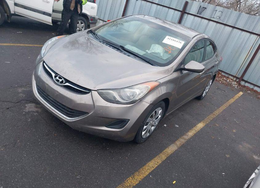 Photo 2 of 2012 Hyundai Elantra GLS (VIN 5NPDH4AEXCH090065)