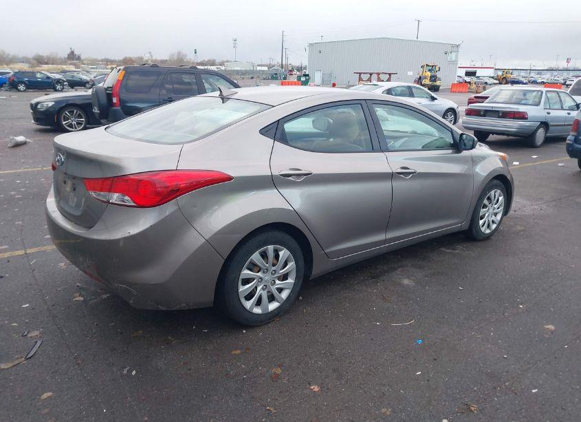 Photo 4 of 2012 Hyundai Elantra GLS (VIN 5NPDH4AEXCH090065)