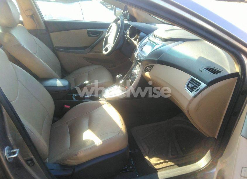 Photo 5 of 2012 Hyundai Elantra LIMITED (VIN 5NPDH4AEXCH092866)