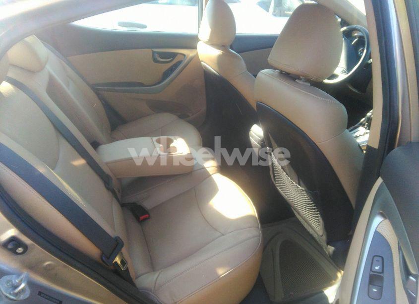 Photo 8 of 2012 Hyundai Elantra LIMITED (VIN 5NPDH4AEXCH092866)