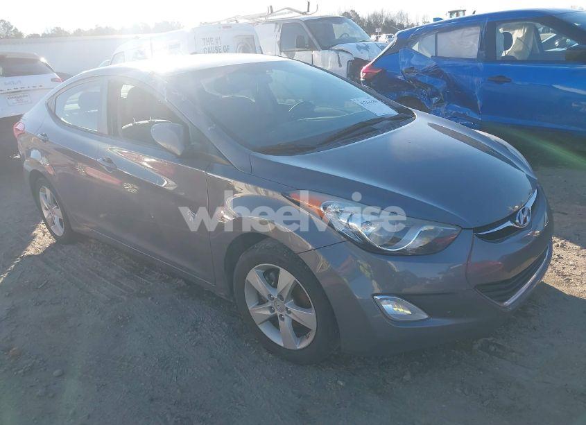 2012 Hyundai Elantra GLS (VIN 5NPDH4AEXCH106393) main photo