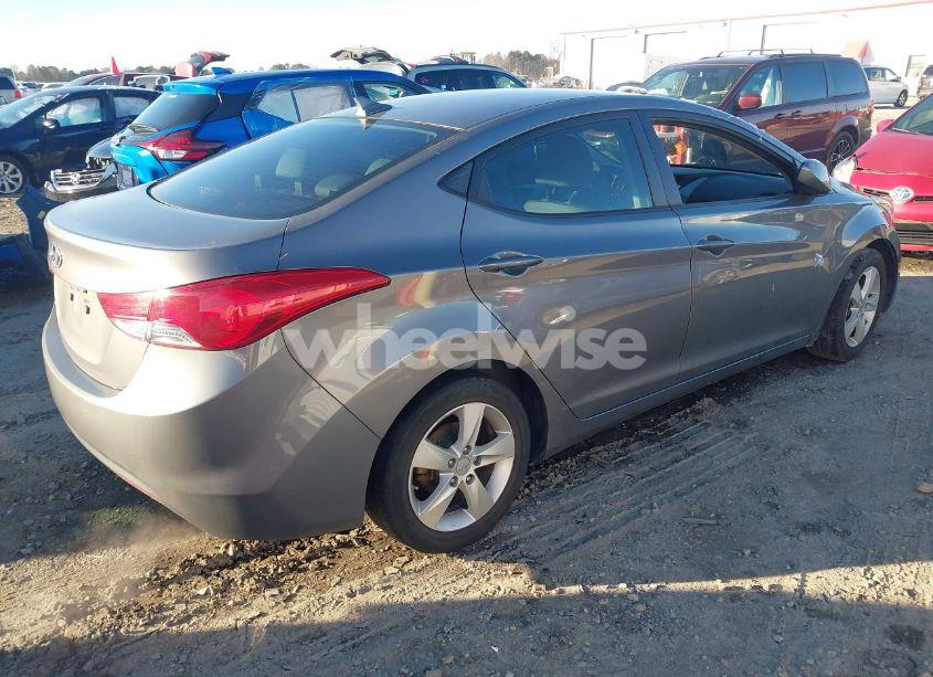 Photo 4 of 2012 Hyundai Elantra GLS (VIN 5NPDH4AEXCH106393)