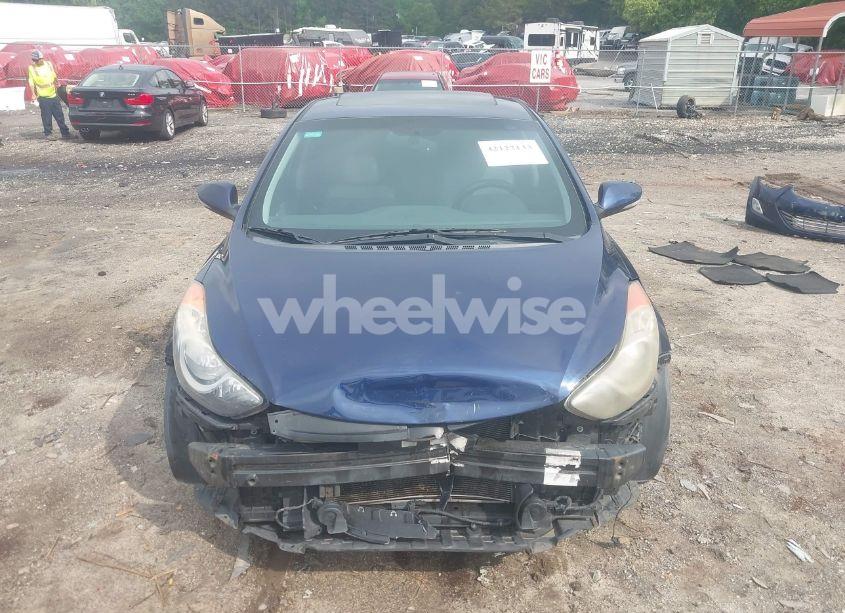 Photo 13 of 2012 Hyundai Elantra LIMITED (VIN 5NPDH4AEXCH116244)