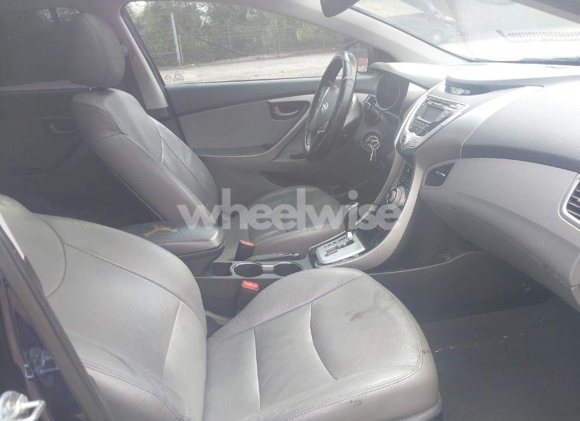 Photo 5 of 2012 Hyundai Elantra LIMITED (VIN 5NPDH4AEXCH116244)