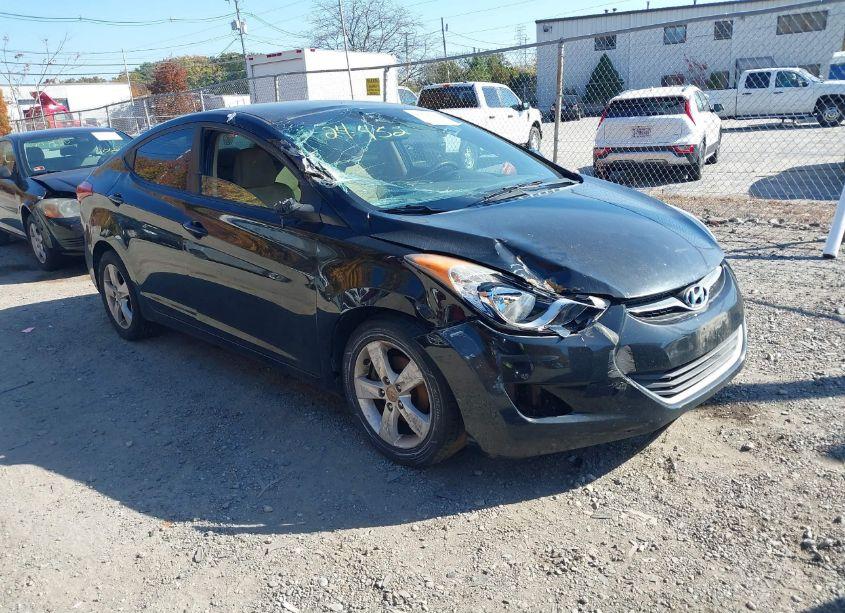 2012 Hyundai Elantra GLS (VIN 5NPDH4AEXCH116809) main photo