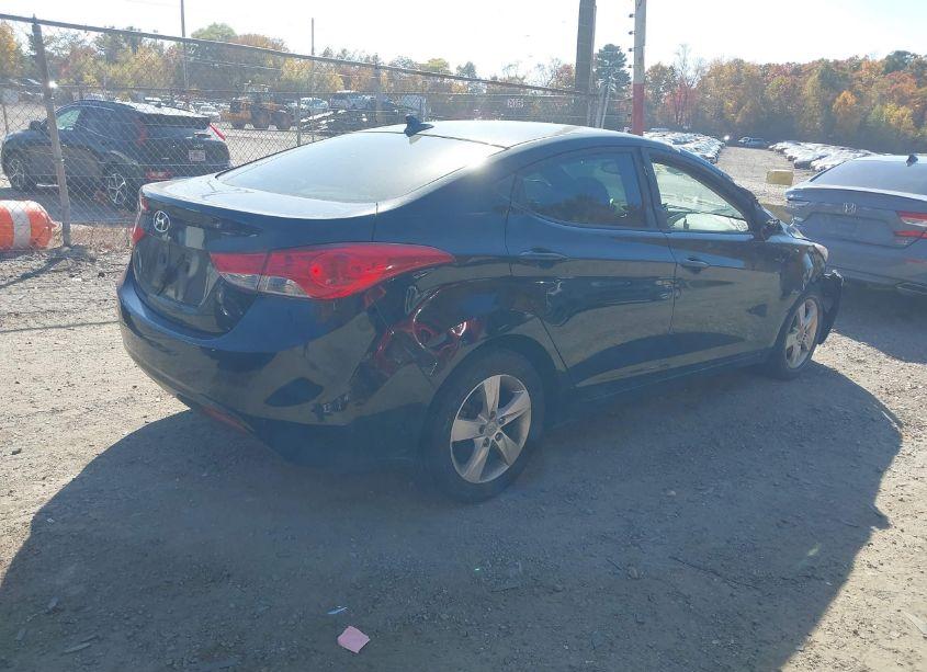Photo 4 of 2012 Hyundai Elantra GLS (VIN 5NPDH4AEXCH116809)