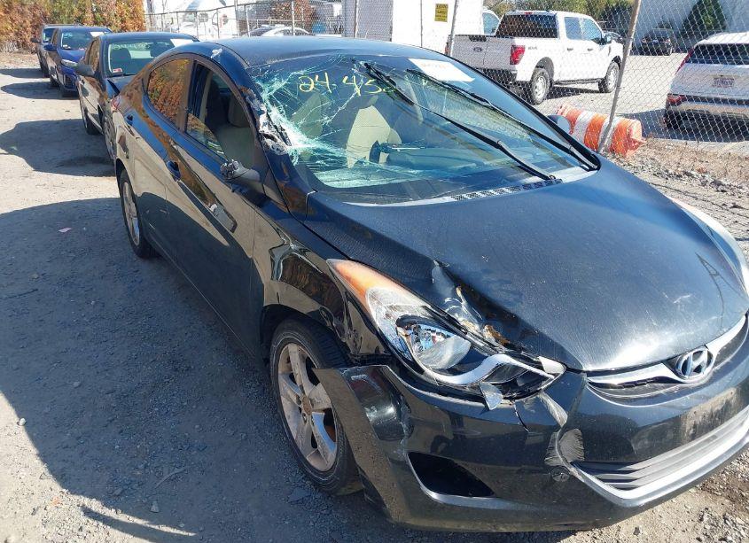 Photo 6 of 2012 Hyundai Elantra GLS (VIN 5NPDH4AEXCH116809)