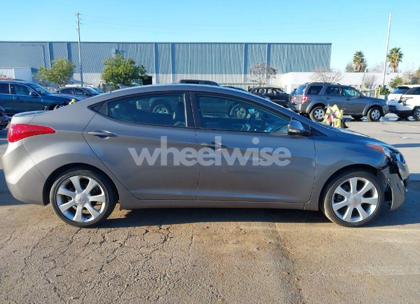 Photo 13 of 2012 Hyundai Elantra LIMITED (VIN 5NPDH4AEXCH119810)