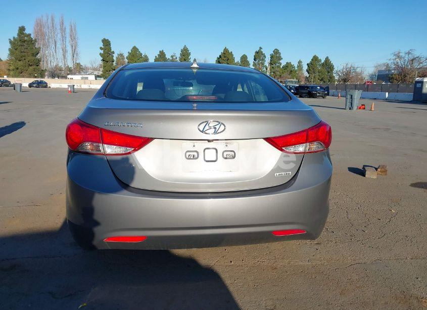 Photo 16 of 2012 Hyundai Elantra LIMITED (VIN 5NPDH4AEXCH119810)