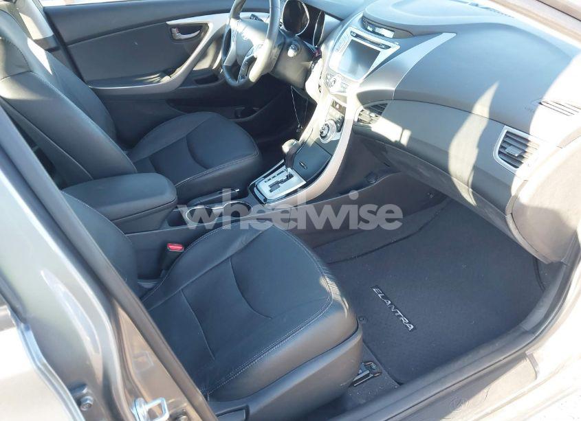 Photo 5 of 2012 Hyundai Elantra LIMITED (VIN 5NPDH4AEXCH119810)