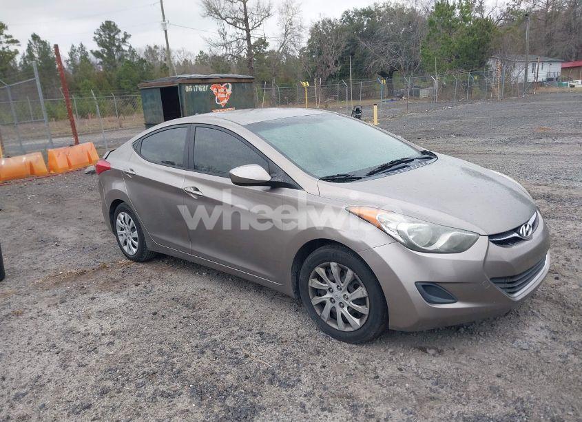 2012 Hyundai Elantra GLS (VIN 5NPDH4AEXCH126045) main photo