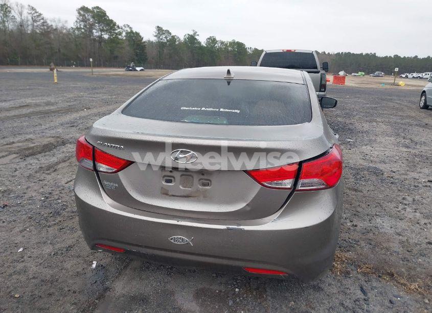 Photo 6 of 2012 Hyundai Elantra GLS (VIN 5NPDH4AEXCH126045)