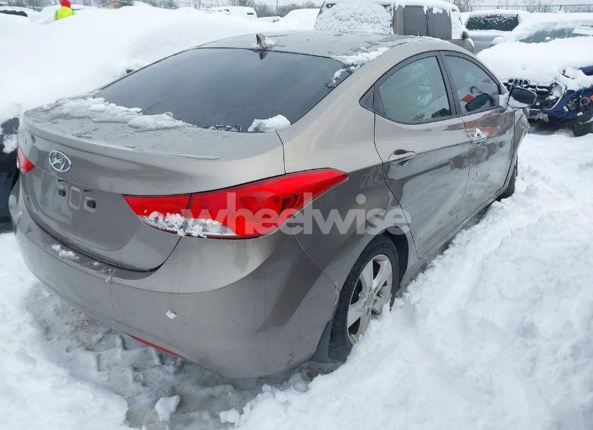 Photo 4 of 2012 Hyundai Elantra GLS (VIN 5NPDH4AEXCH142066)