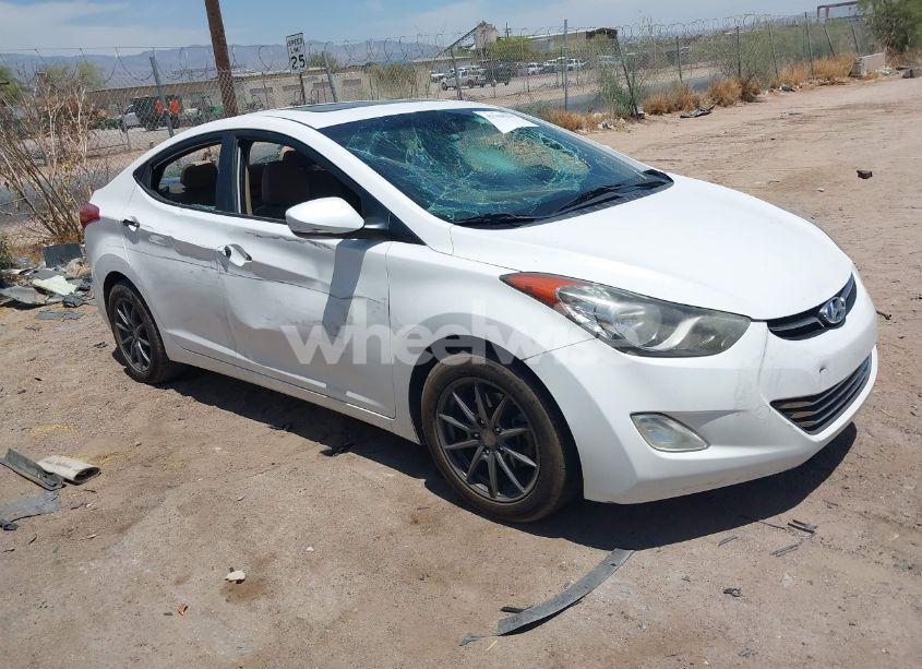 2013 Hyundai Elantra GLS/LIMITED (VIN 5NPDH4AEXD8253167) main photo