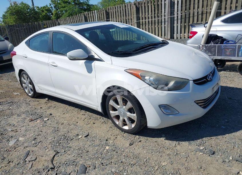 2013 Hyundai Elantra LIMITED (VIN 5NPDH4AEXDH153182) main photo