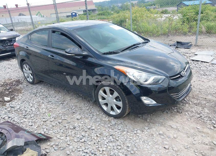 2013 Hyundai Elantra LIMITED (VIN 5NPDH4AEXDH165770) main photo