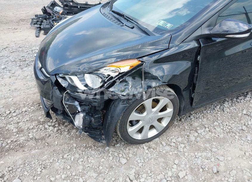 Photo 6 of 2013 Hyundai Elantra LIMITED (VIN 5NPDH4AEXDH165770)