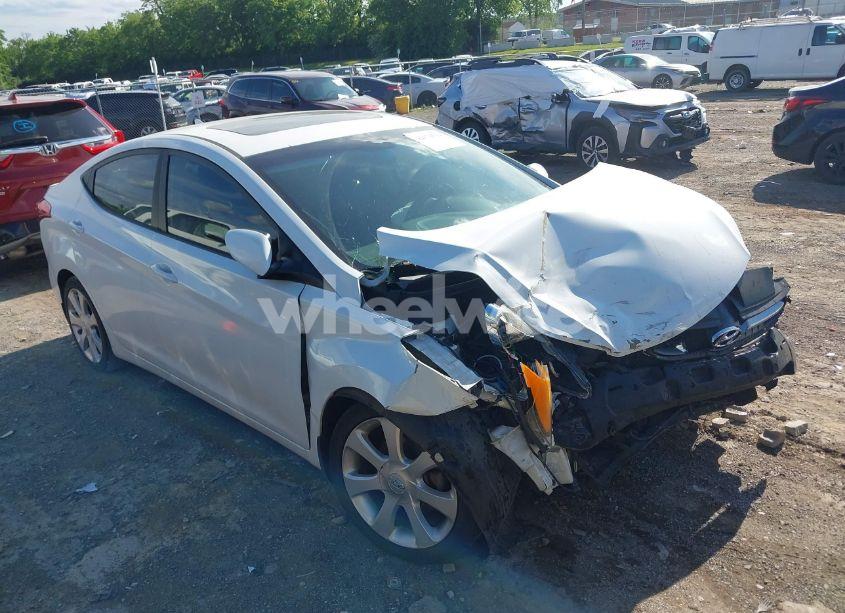 2013 Hyundai Elantra LIMITED (VIN 5NPDH4AEXDH180446) main photo