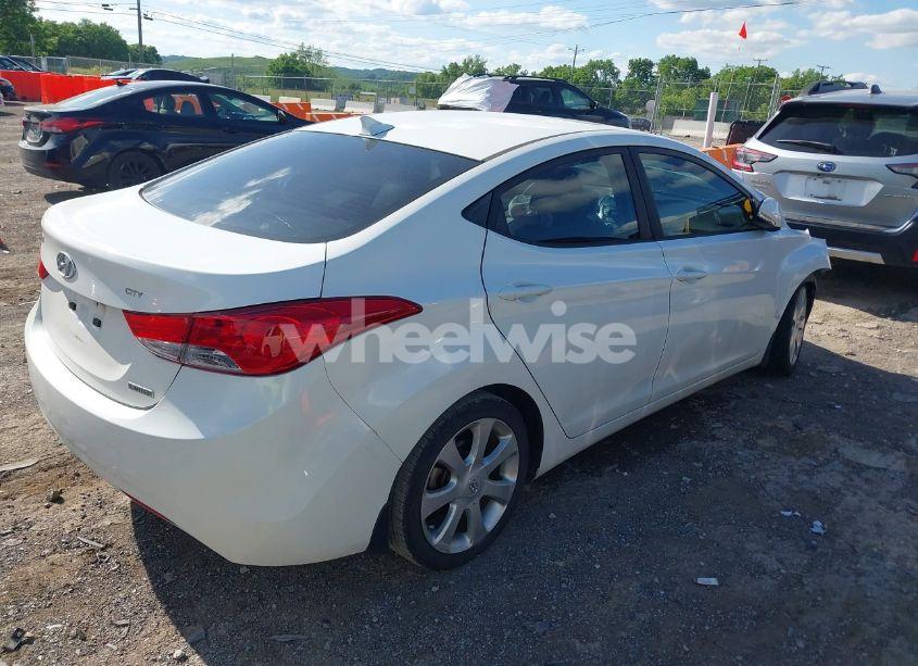 Photo 4 of 2013 Hyundai Elantra LIMITED (VIN 5NPDH4AEXDH180446)