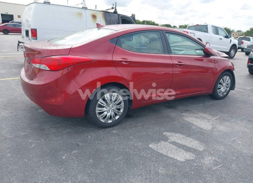Photo 4 of 2013 Hyundai Elantra GLS (VIN 5NPDH4AEXDH186361)