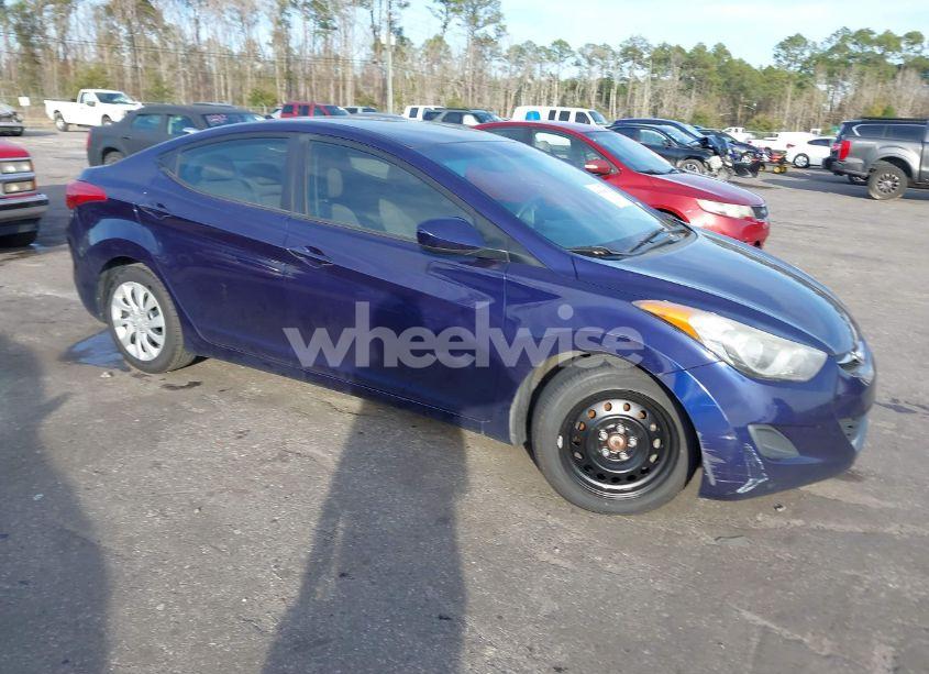 2013 Hyundai Elantra GLS (VIN 5NPDH4AEXDH222677) main photo