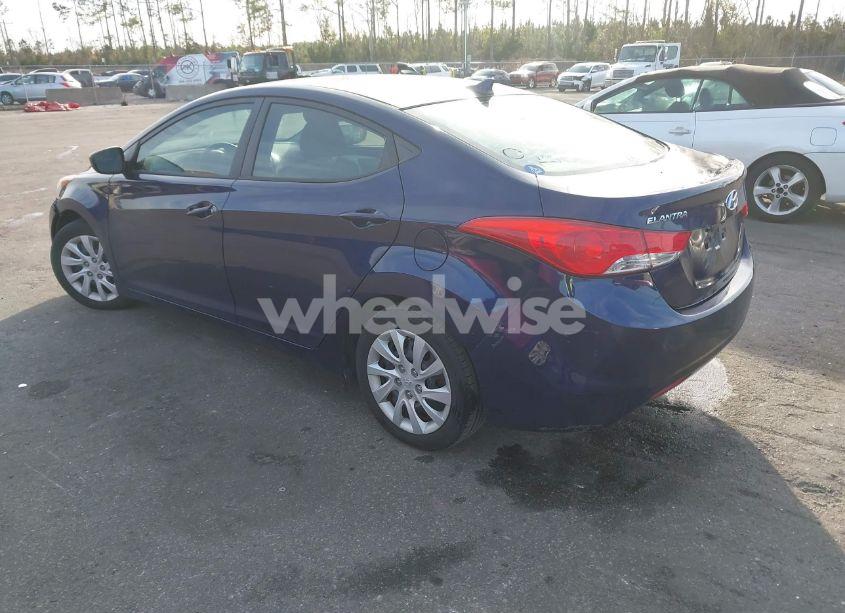 Photo 3 of 2013 Hyundai Elantra GLS (VIN 5NPDH4AEXDH222677)