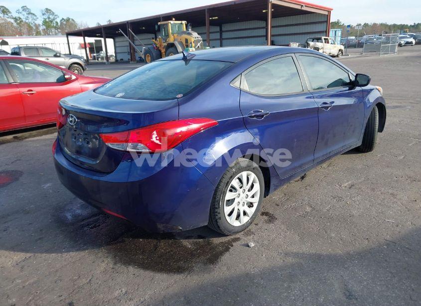 Photo 4 of 2013 Hyundai Elantra GLS (VIN 5NPDH4AEXDH222677)