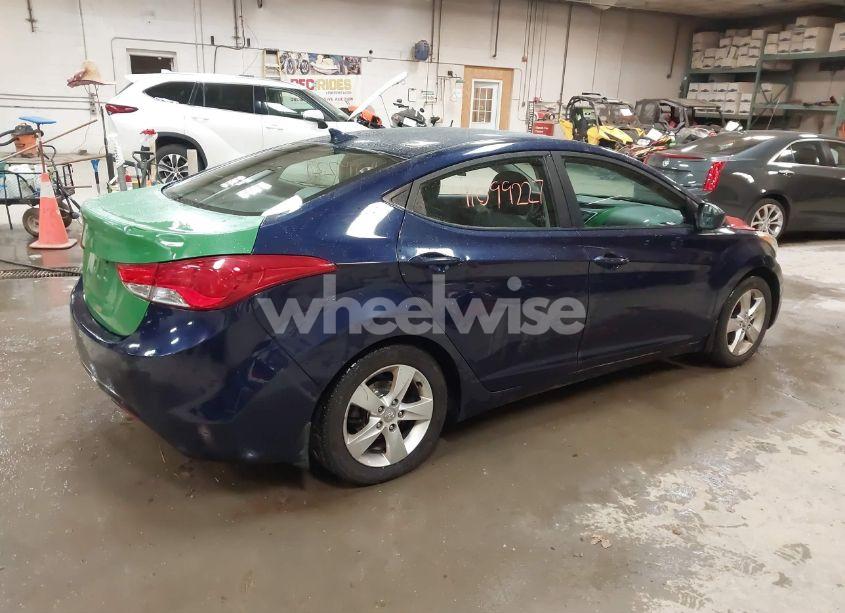 Photo 4 of 2013 Hyundai Elantra GLS (VIN 5NPDH4AEXDH250561)