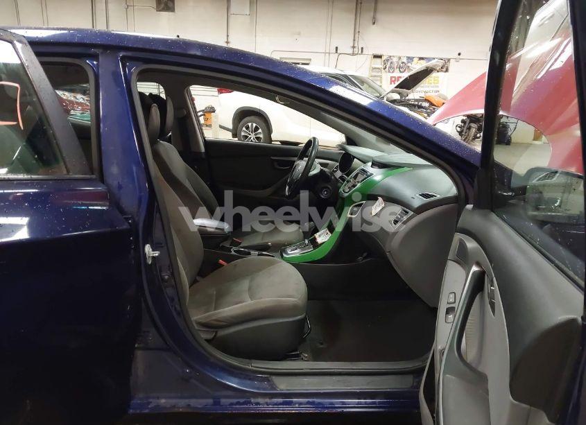 Photo 5 of 2013 Hyundai Elantra GLS (VIN 5NPDH4AEXDH250561)