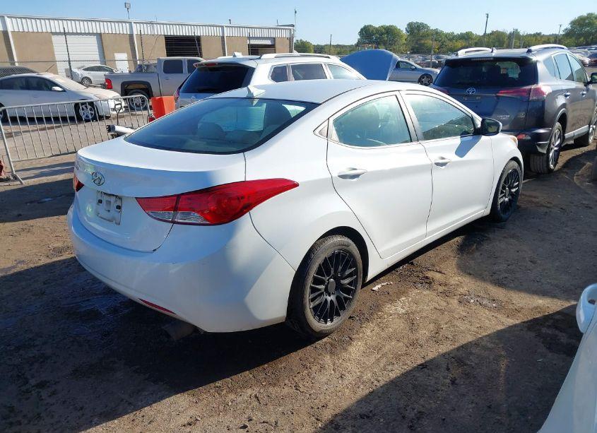 Photo 4 of 2013 Hyundai Elantra GLS (VIN 5NPDH4AEXDH257896)