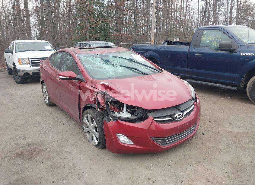 2013 Hyundai Elantra LIMITED (VIN 5NPDH4AEXDH259955) main photo