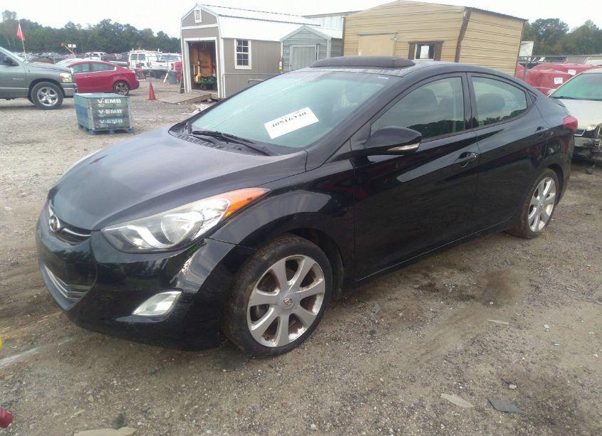 Photo 2 of 2013 Hyundai Elantra LIMITED (VIN 5NPDH4AEXDH273953)