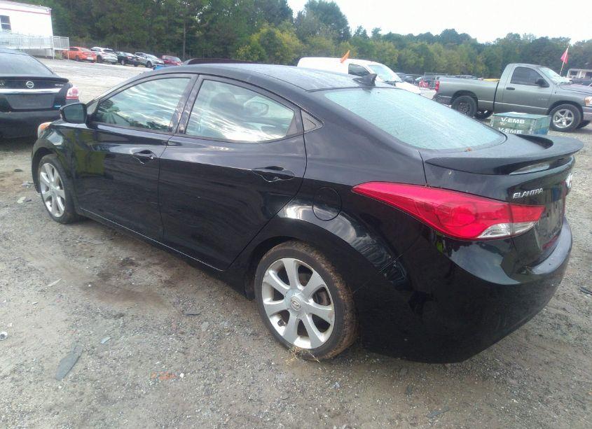 Photo 3 of 2013 Hyundai Elantra LIMITED (VIN 5NPDH4AEXDH273953)