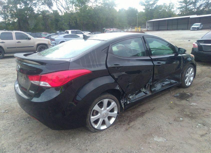 Photo 4 of 2013 Hyundai Elantra LIMITED (VIN 5NPDH4AEXDH273953)